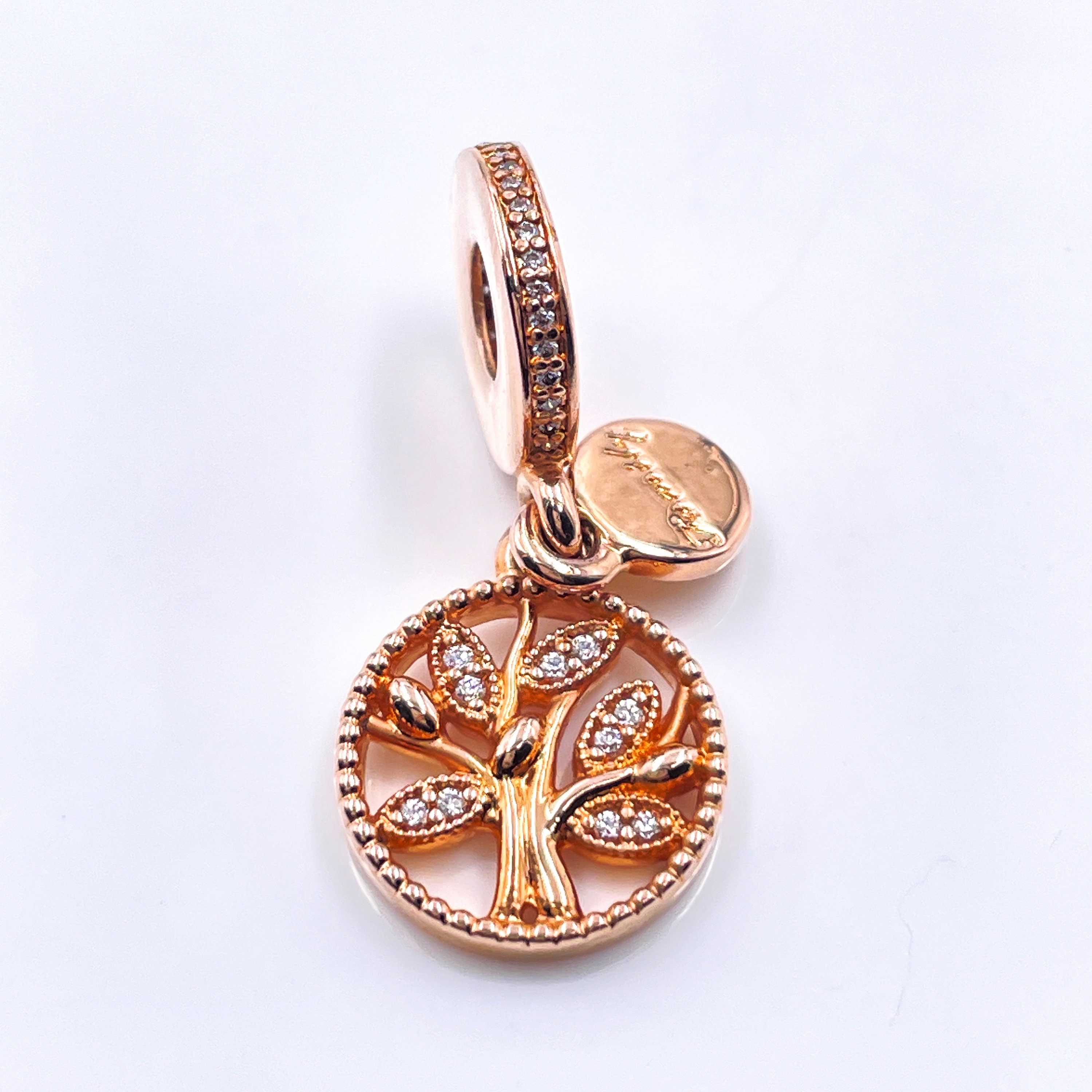 PANDORA Rose™ Family Tree Dangle 14K 