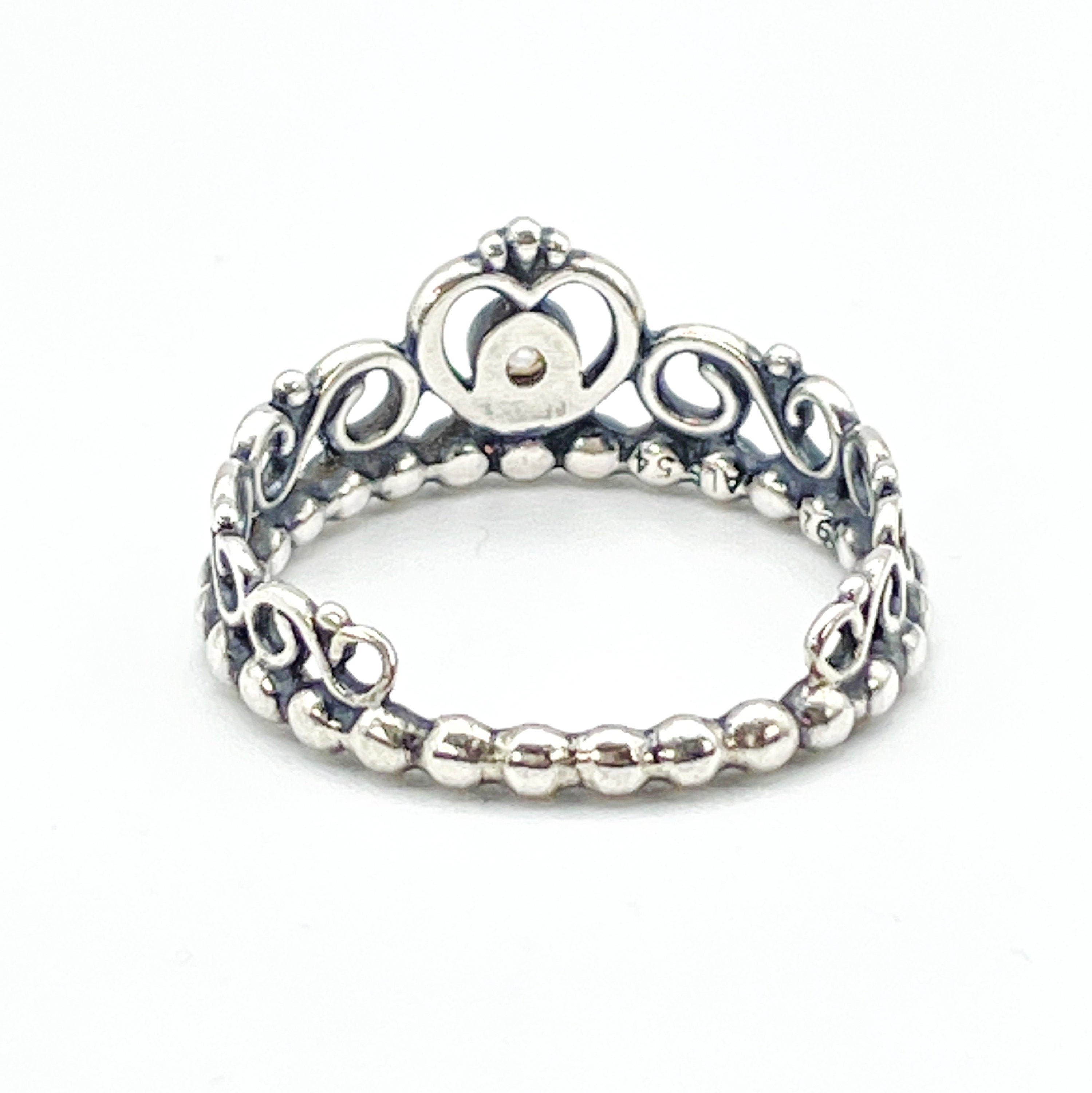 New Pandora Sterling Silver My Princess Stackable Ring -  Israel