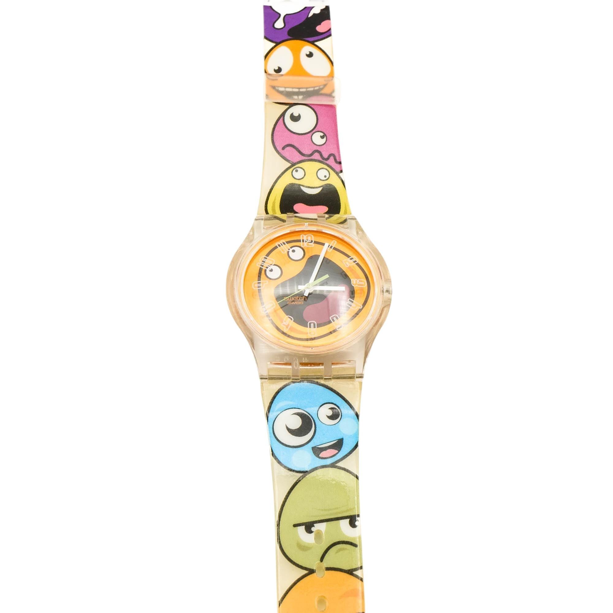 Swatch Jelly in Jelly Pop Wave Watch SUJK108 - Etsy display picture 2