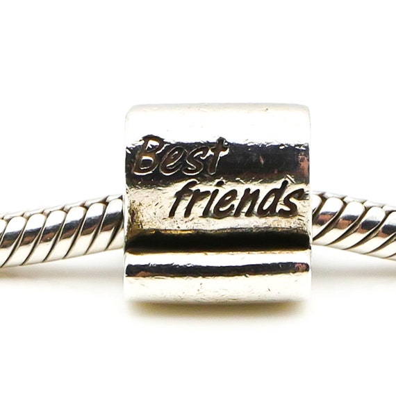 Pandora best friends scroll charm deals