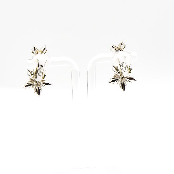 Vintage Signed Bogoff Clear Rhinestone Demi-Parur… - image 6