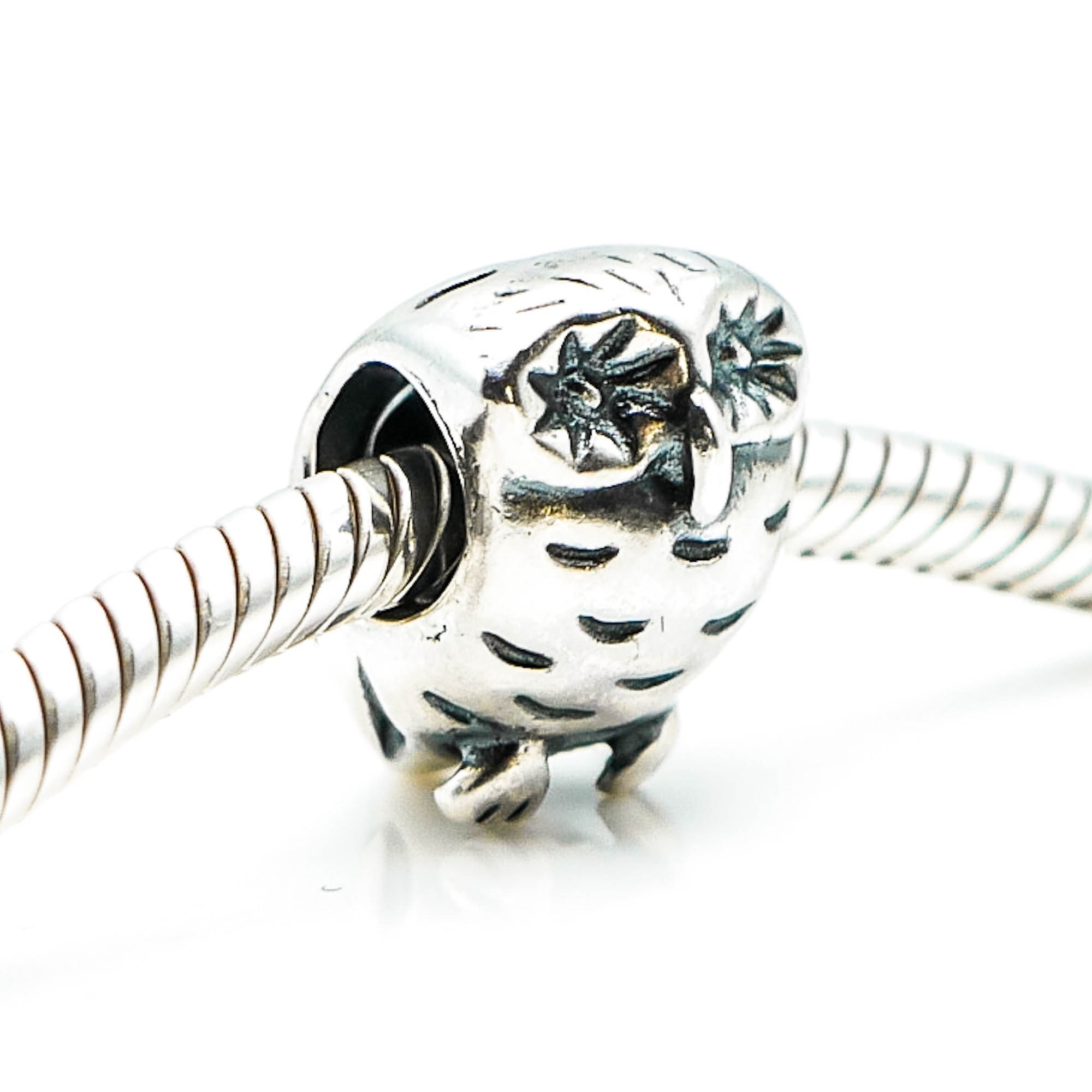 PANDORA フクロウ スターリングシルバー チャーム - Etsy 日本