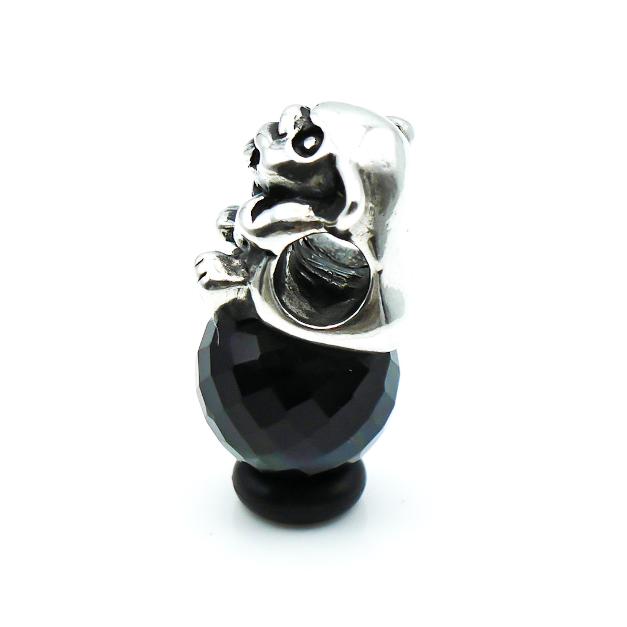TROLLBEADS RARE Baby Troll Bead Sterling Silver Charm - Etsy