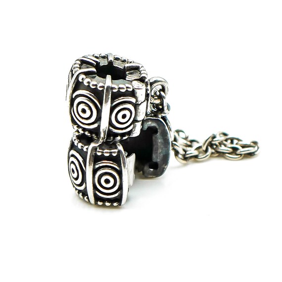 PANDORA Dreamer Sterling Silver Clip Safety Chain Etsy UK
