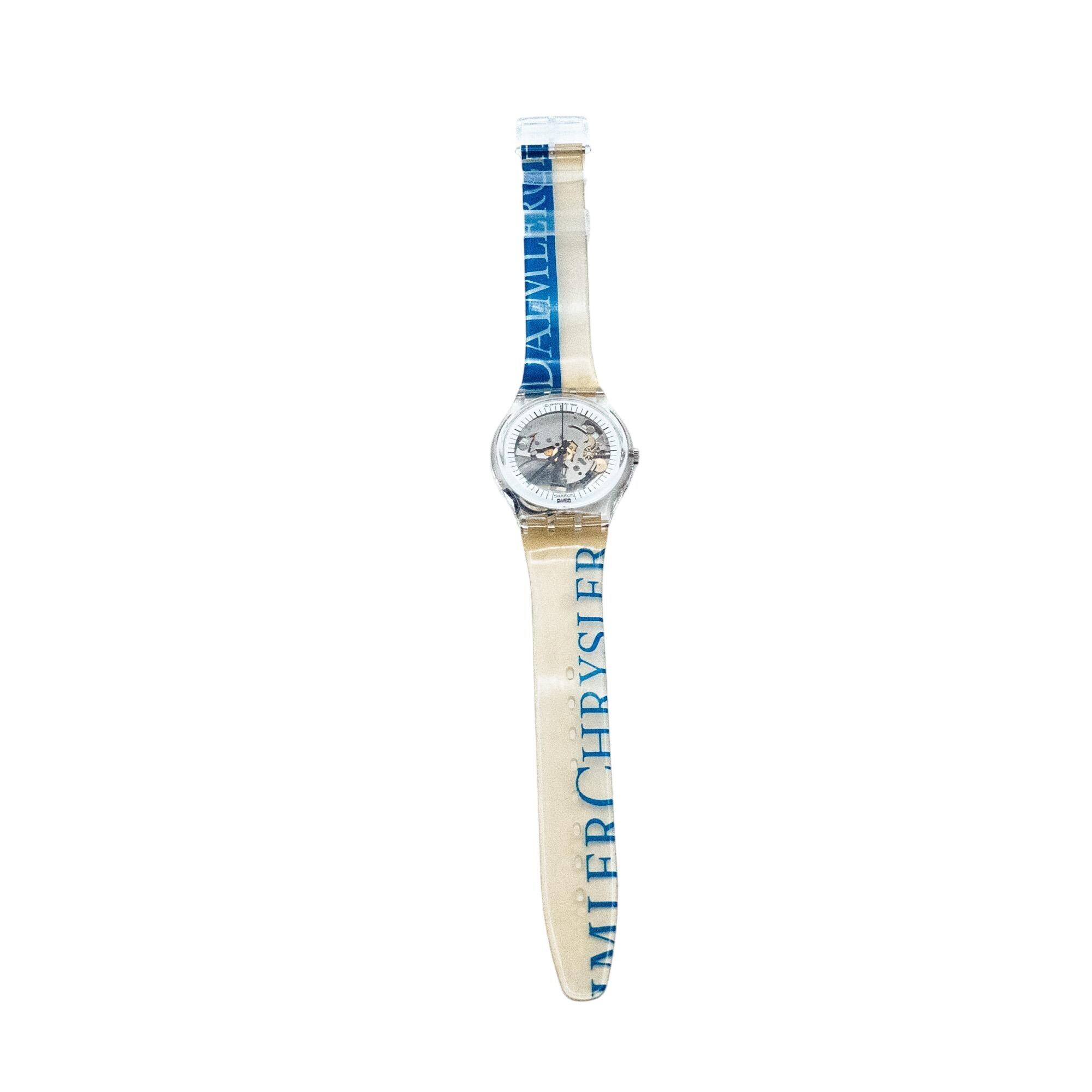 Swatch Watch - GZ157STD - DAIMLER CHRYSLER Swatch Quartz GZ157 Jelly D.C. Daimler Chrysler Special  main image 3