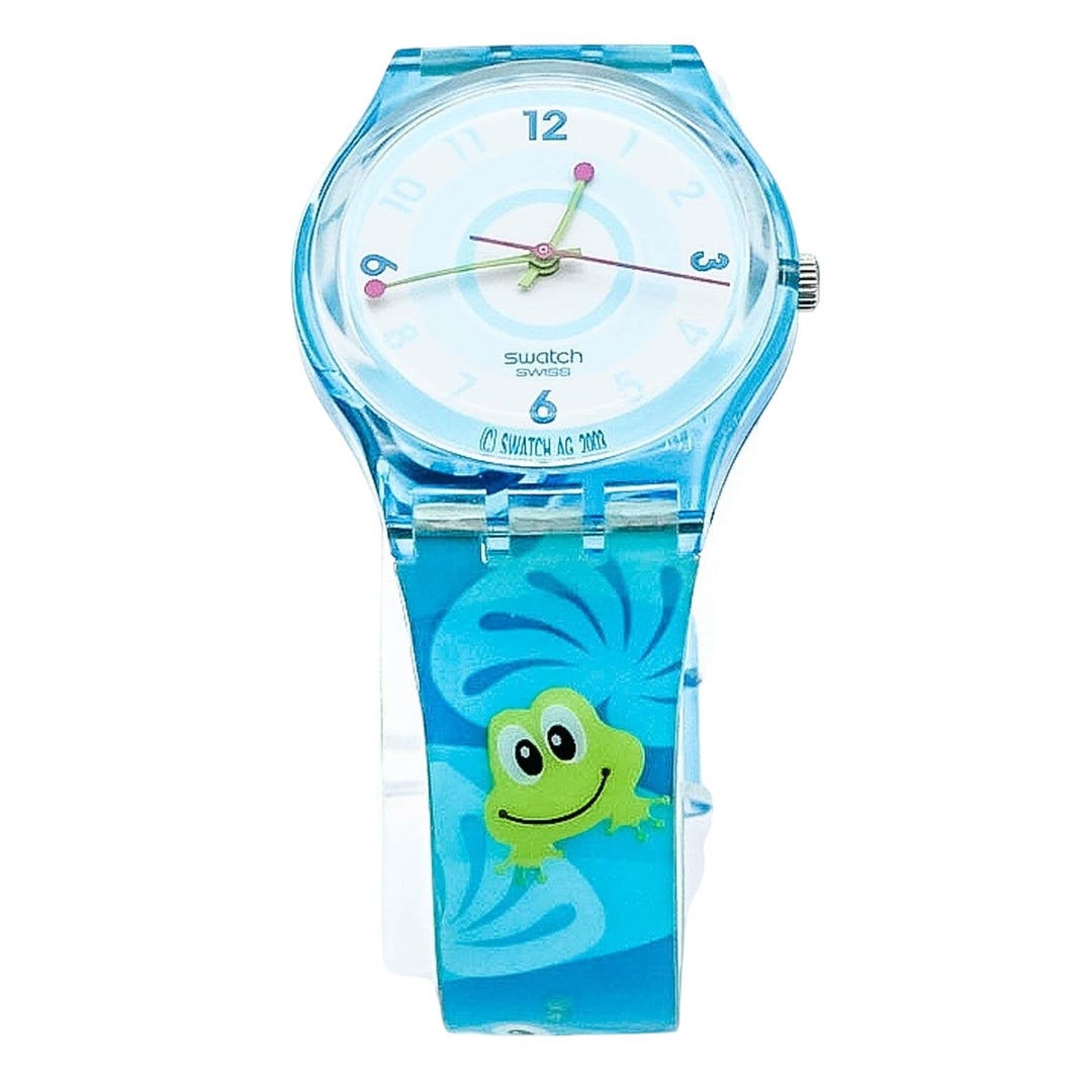 Swatch Watch - GN217 - FROGGY WEATHER Swatch Gent Froggy Weather Watch Gn217 - Etsy main image 2