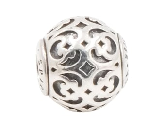 Pandora Essence Spirituality Charm Sterling Silver Openwork Bead Retired