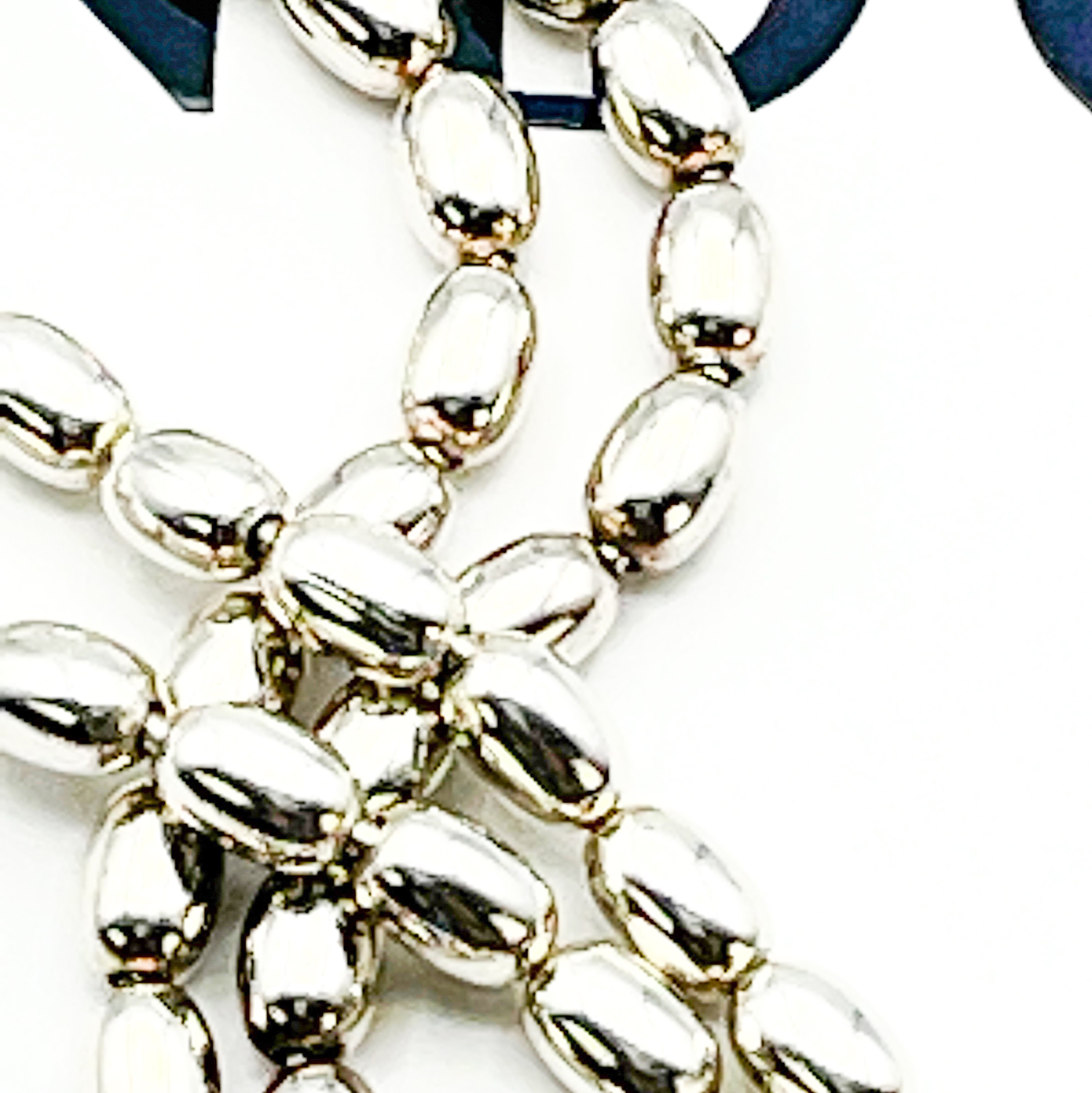Buy PANDORA RARE Sterling Silver Beaded Chain Necklace Online in