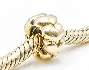 PANDORA 14K Gold Big Hearts Charm