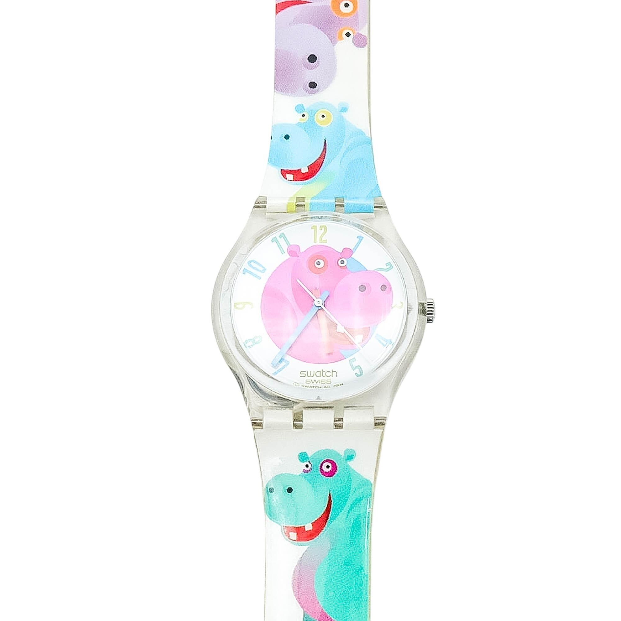 EUC Swatch Jungle Friends watch Swatch Gent Jungle Friend Watch GE154 - Etsy main image 2
