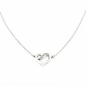 Ribbons Pandora Heart Of Love Necklace Pandora Ribbons Of Love