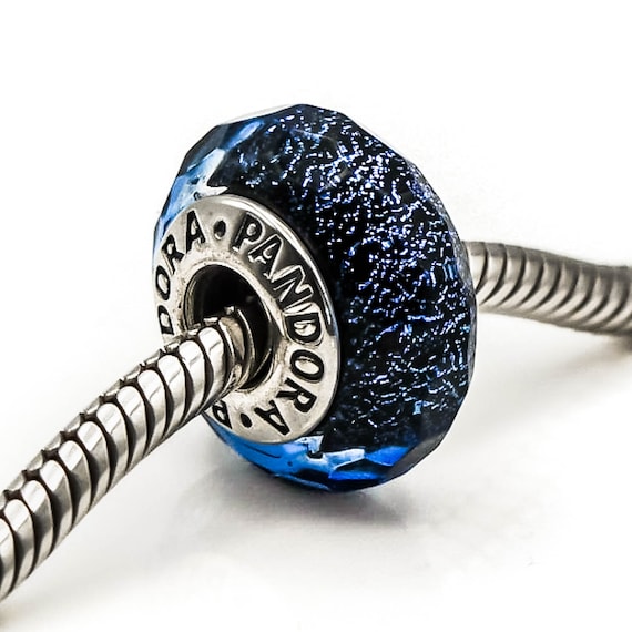 Pandora fascinating blue iridescence charm deals
