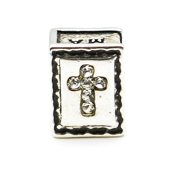 Kay Jewelers CHARMED MEMORIES Bible Sterling Silver Charm Etsy