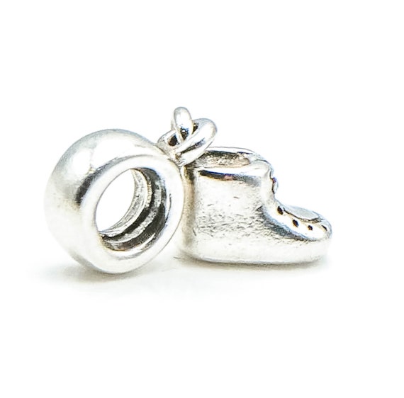 Pandora Baby Booty Sterling Silver Dangle Charm con zirconia - Etsy