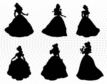 Download Belle Silhouette Etsy