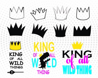 Wild Thing Crown Svg Etsy Wild Thing Crown Svg Etsy