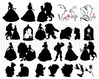 Beauty Beast Svg Etsy