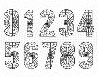 Spiderman Number Etsy