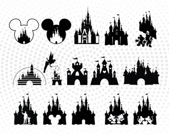 Free Free Disney Castle Outline Svg SVG PNG EPS DXF File