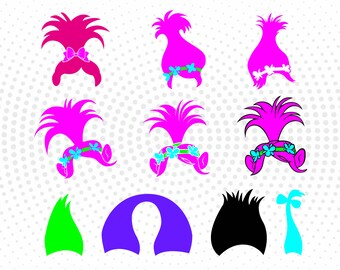 Download Poppy Troll Svg Etsy