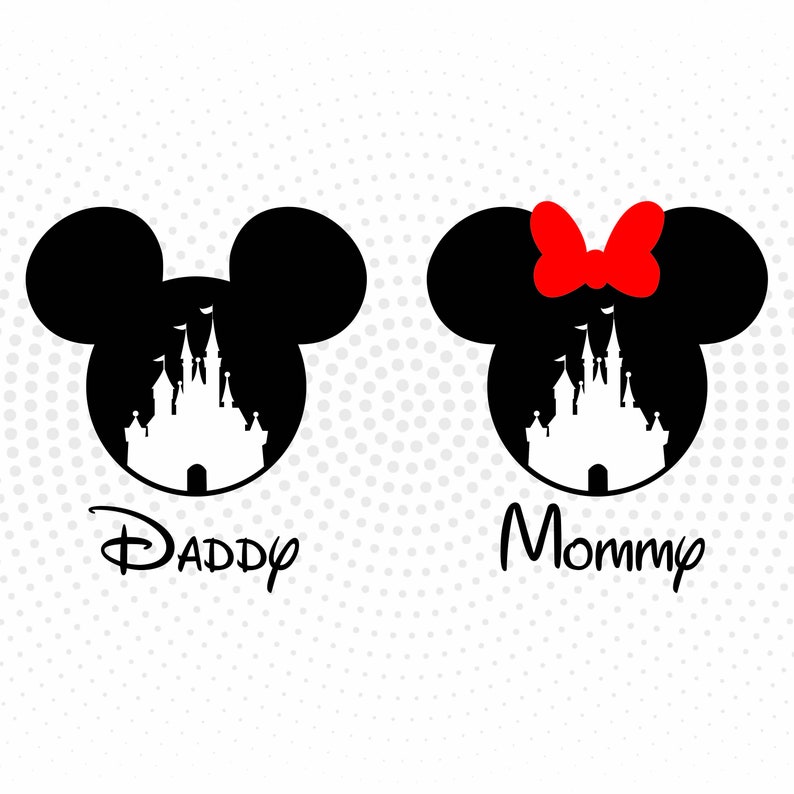 Download Mickey Disney Family SVG PNG DXF for Cut files Cricut | Etsy