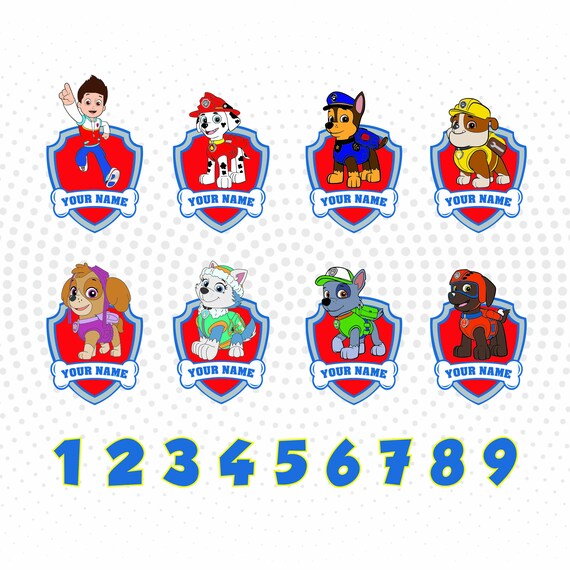 Free Free Paw Patrol Name Svg 673 SVG PNG EPS DXF File