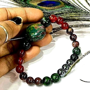 Armband met bloeddrukondersteuning Kristallen armband om mensen met hoge bloeddruk energetisch en spiritueel te helpen