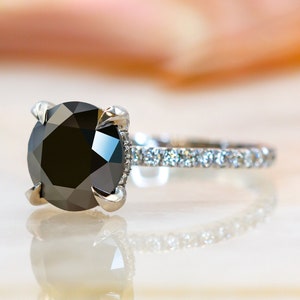 Carrie black diamond ring best sale
