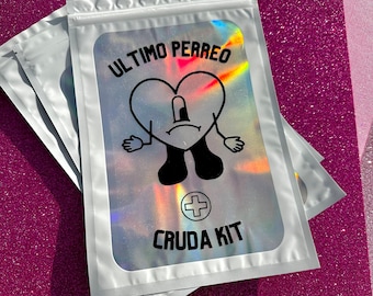 Ultimo Perreo • Cruda Kit • Hangover Recovery Kit • Bachelorette Party Favor • Despedida de Soltera • Resealable Bag