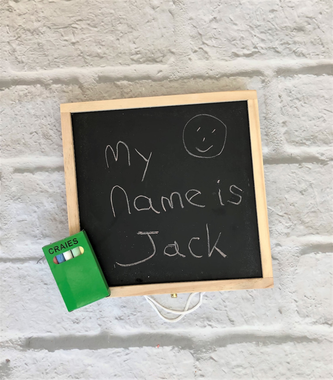 Montessori Board and Chalkboard Set with Etsy