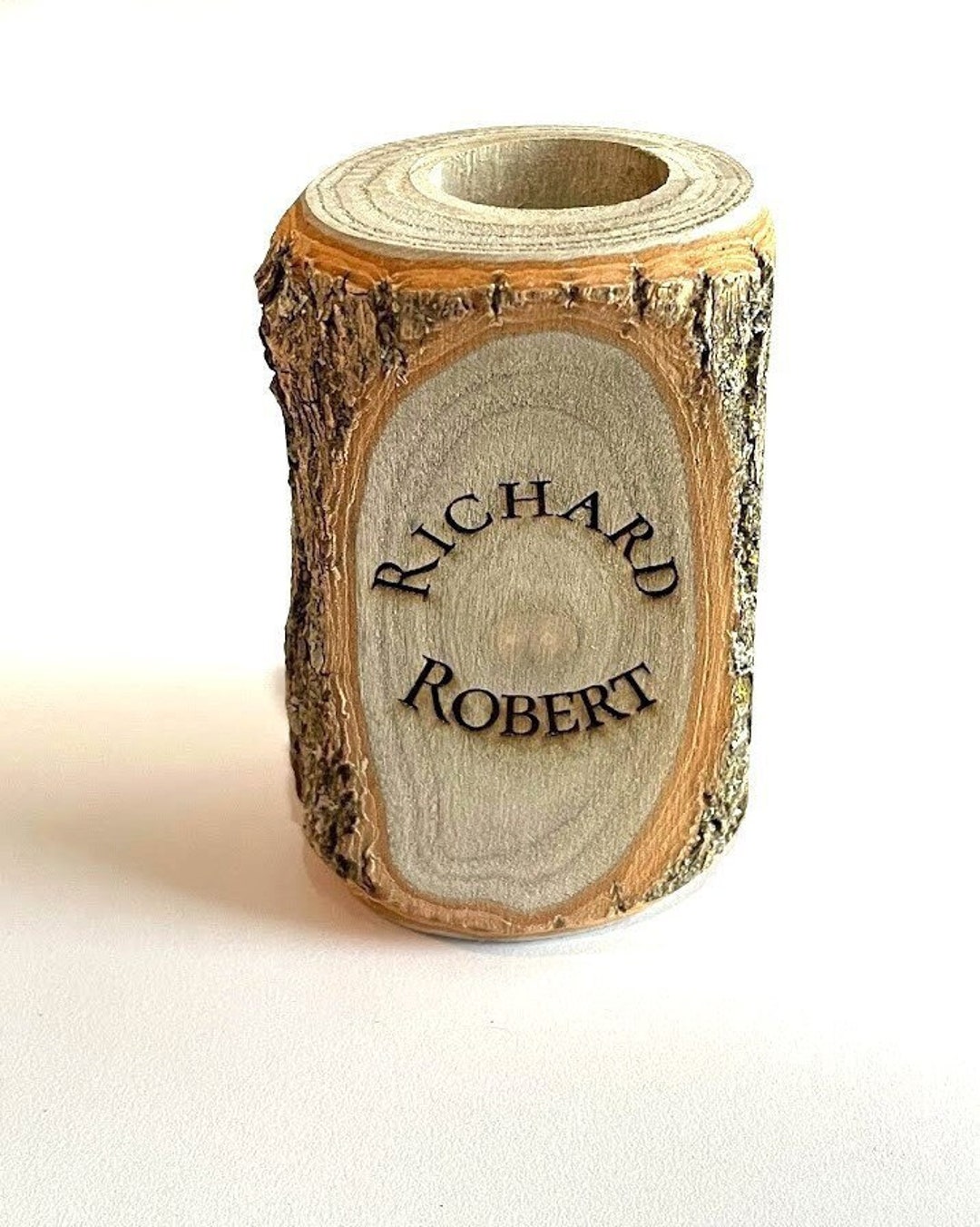 Personalized Wooden Shot Glass. Custom Laser Engraved Shot Glasses