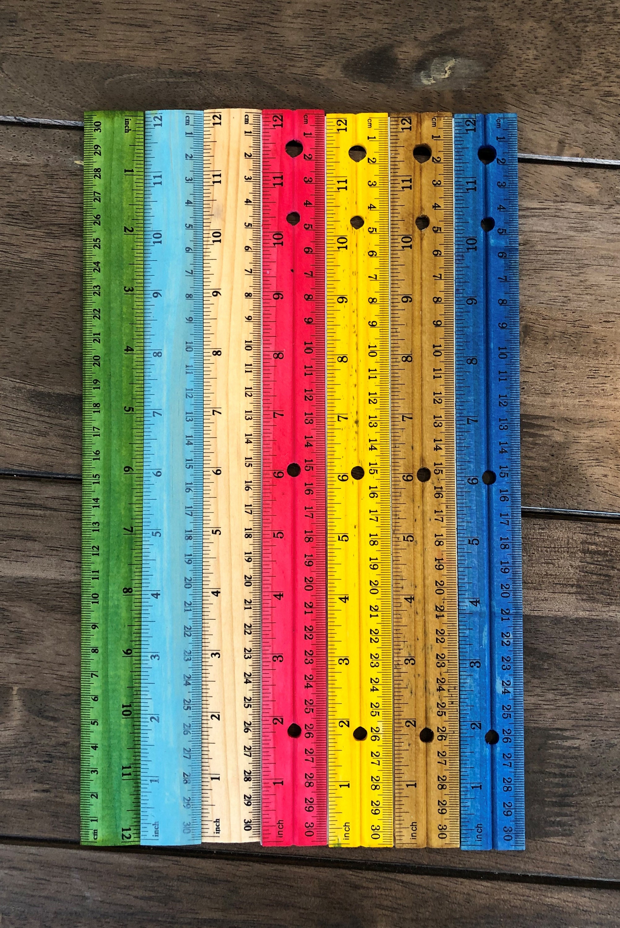 Personalized Rulers Custom 12 Rulers Back To School Etsy