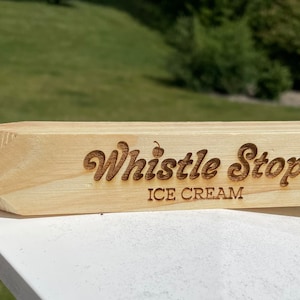 Personalized Wood Train Whistle: Engraved Classic Toy