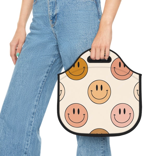 Smiley Face Lunch Bag Etsy Australia