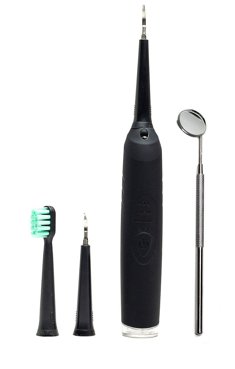 Dental Plaque Remover Ultrasonic Teeth Cleaner Etsy