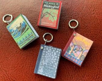 Custom Mini Book Pendant