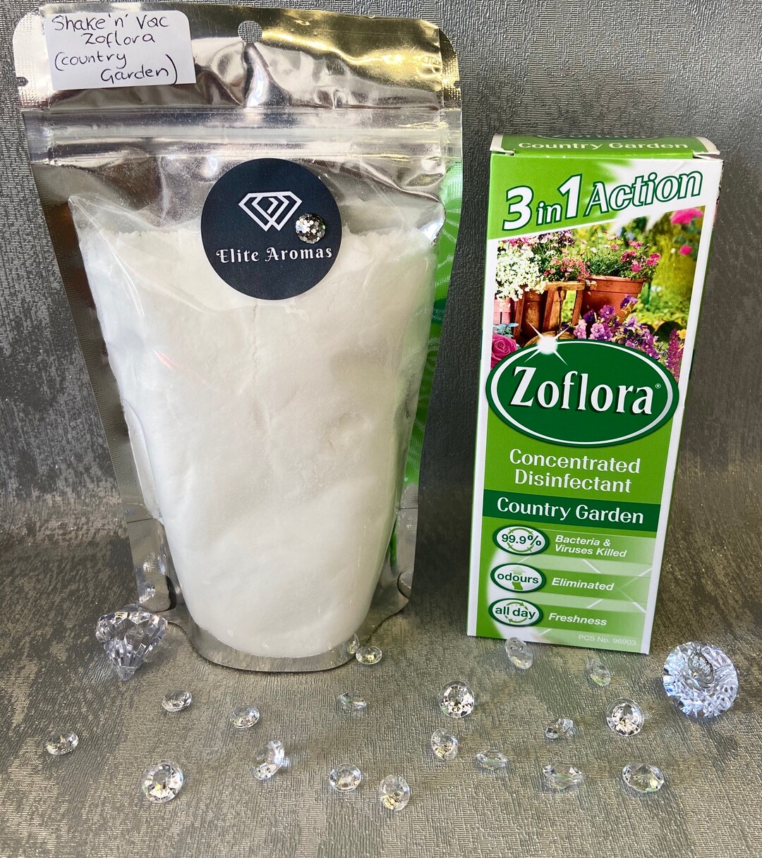 Shake N Vac Carpet Freshener Zoflora Country Garden Etsy