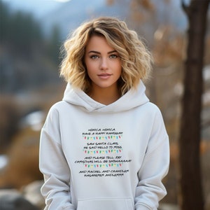 Friends Holiday Hooded Sweatshirt - Phoebe&#39;s Song