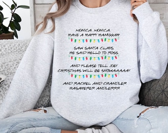 Sudadera con cuello redondo Friends Holiday - La canción de Phoebe