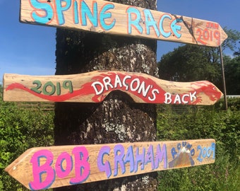 Unique Custom Runners' Gifts, Outdoor Signs for Runners, Running Gifts, Unique Gift for Runner, Marathon Runner Gift, Fell Runner Gift