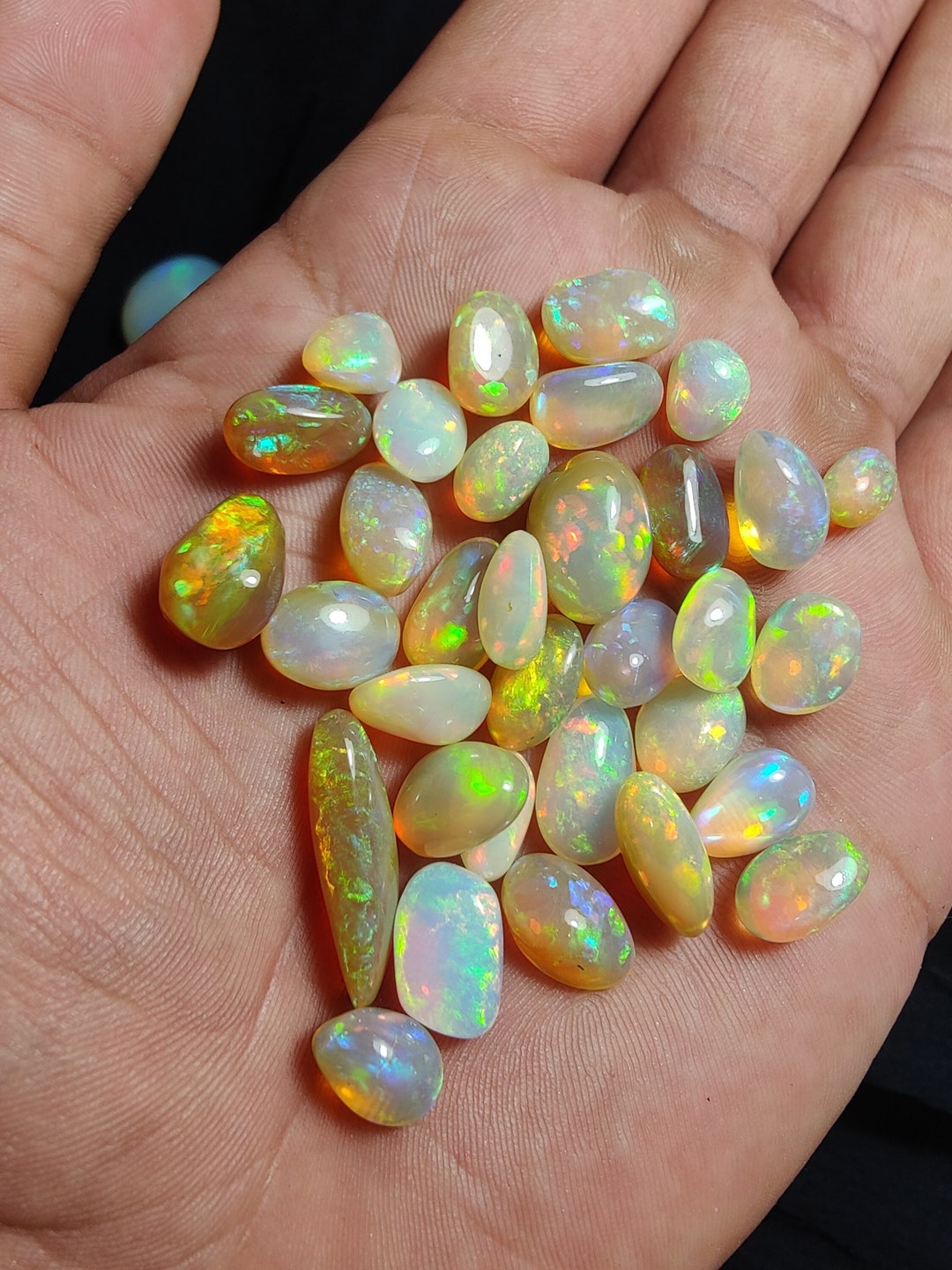Ethiopian Opal Tumbled Gemstones Loose Stone Lot 101 Carats Etsy Ethiopian Opal Tumbled Gemstones Loose Stone Lot 101 Carats Etsy