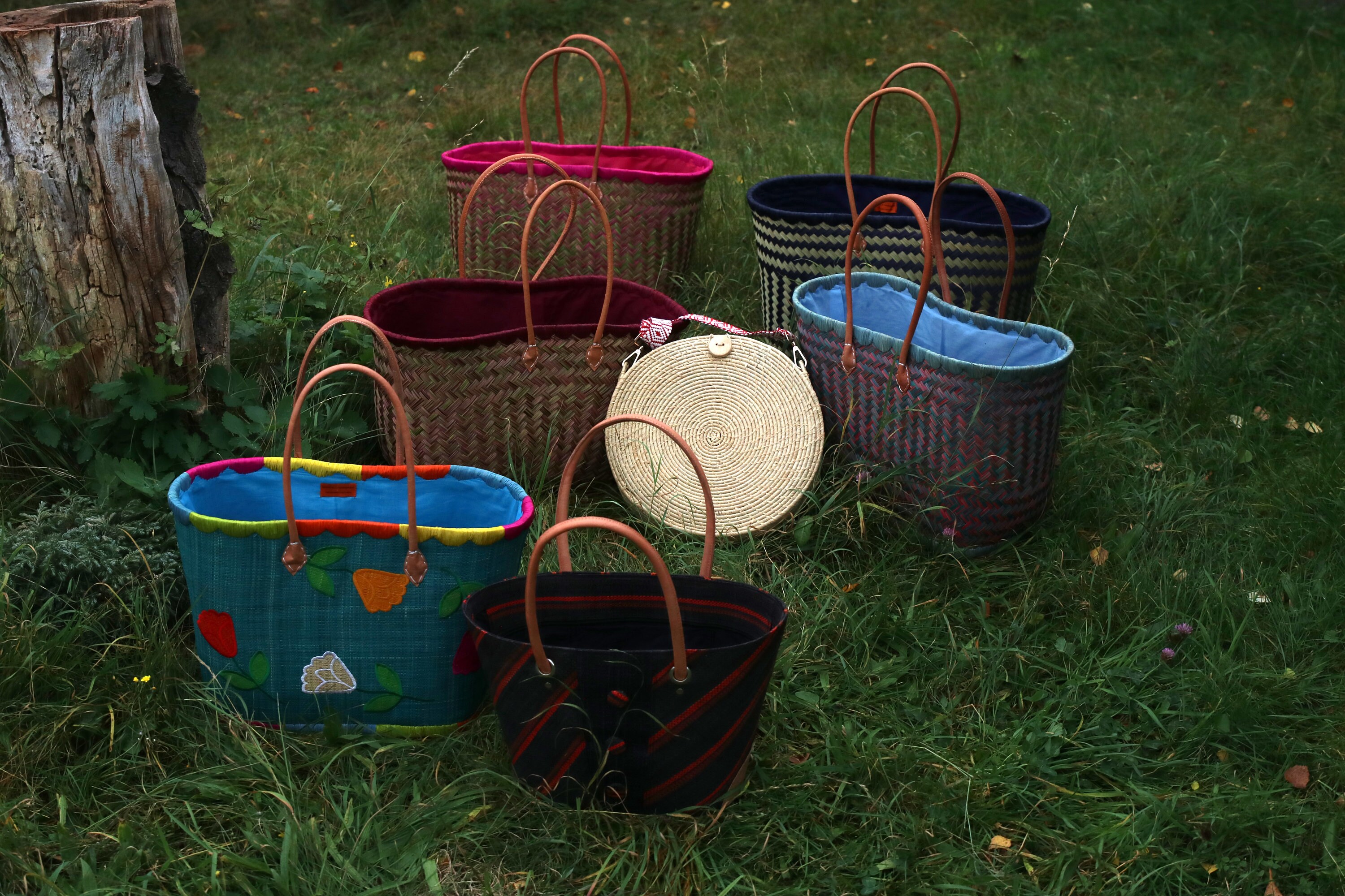 Raffia Bag Handmade Madagascar Raffia Woven Bags - Etsy