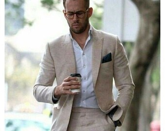 linen blazer for wedding
