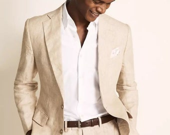 linen dinner jacket