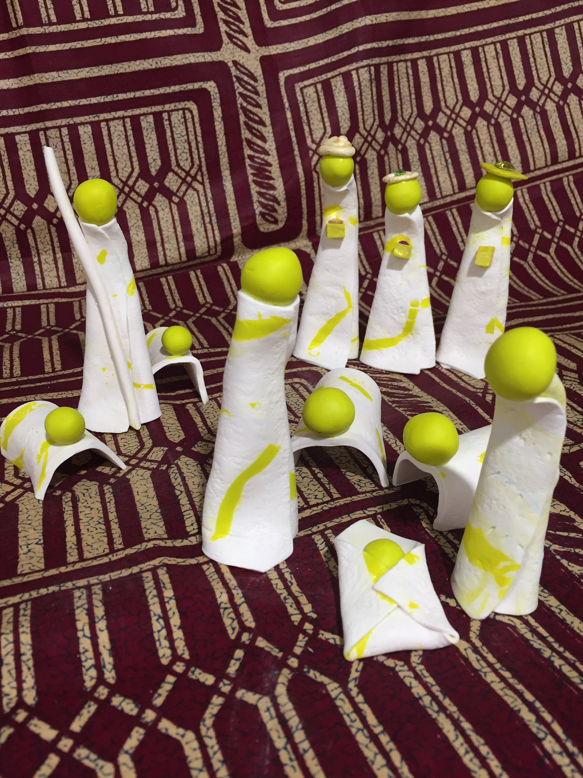 Santons de Nöel en Pâte Polymère