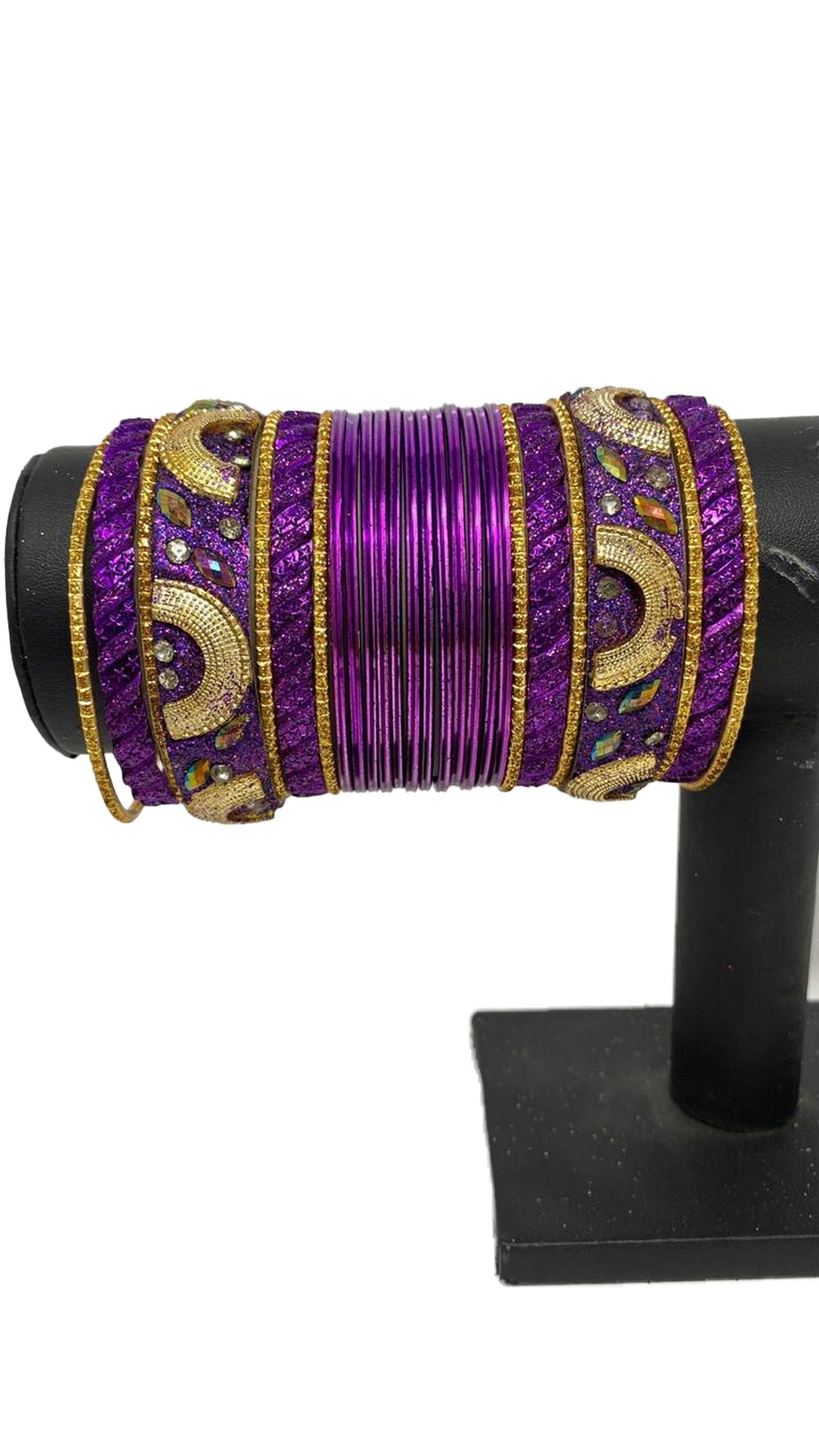 Purple color hotsell bangles