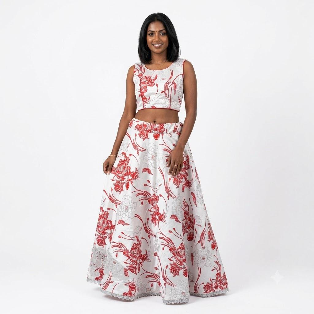 Jacquard Crop Top - Etsy
