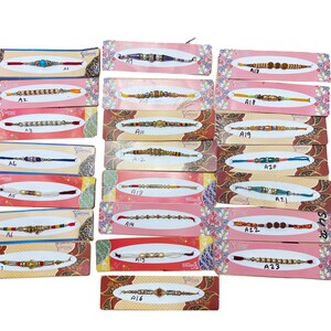 Rakhi | Raksha Bandhan | Handmade Rakhri | Indian Holiday Rakhri Thread Multiple Designs