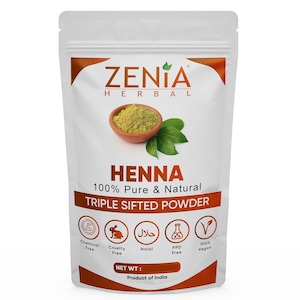 Pure Henna Hair Color Dye Powder Body Art Quality Designs Tattoo  Natural Tripled Sifted Reddish-Brown  New Crop