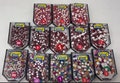 Indian Velvet Bindi Sticker Red Maroon Multi Color From 250 to 1000 Bindis